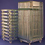 Demountable roll containers